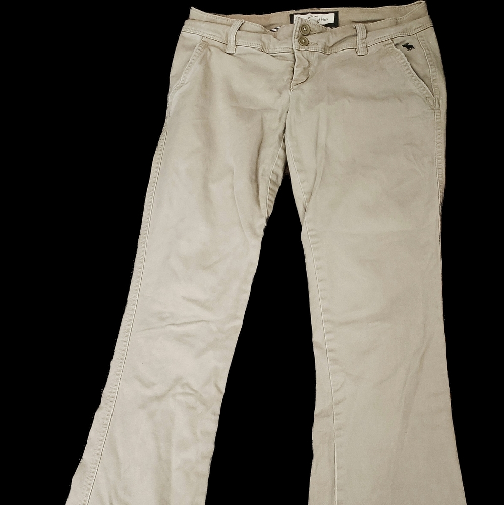 Khaki Abercrombie and Fitch Jeans - Picture 3 of 3